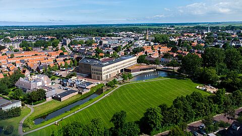 Dronefoto van Heemskerk